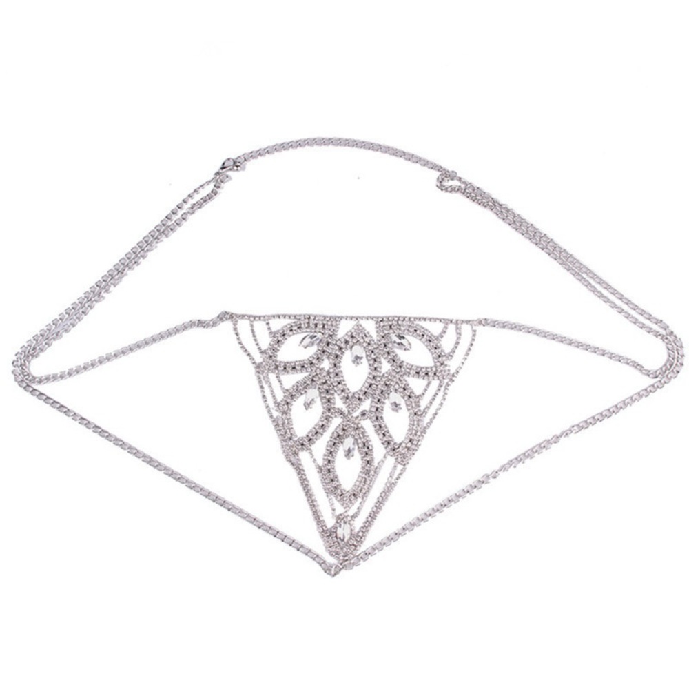 Leaf Design Rhinestone Panty - Picture 3 of 4